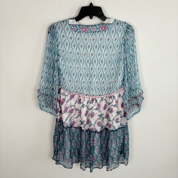 SAYLOR Kita Mini Dress in Multi Size S - Picture 10 of 16